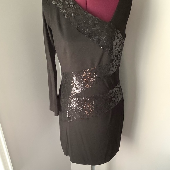 🎉2xHP🎉LAUNDRY SHELLI SEGAL 1-Shoulder Black 👗 - Picture 4 of 7